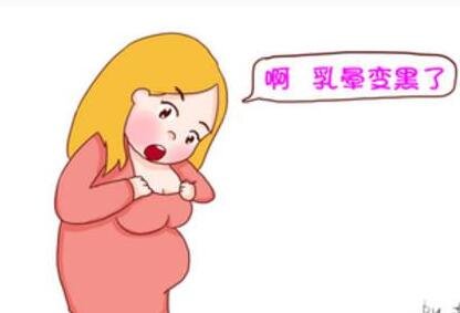 乳晕颜色深是什么情况?是得病了吗?